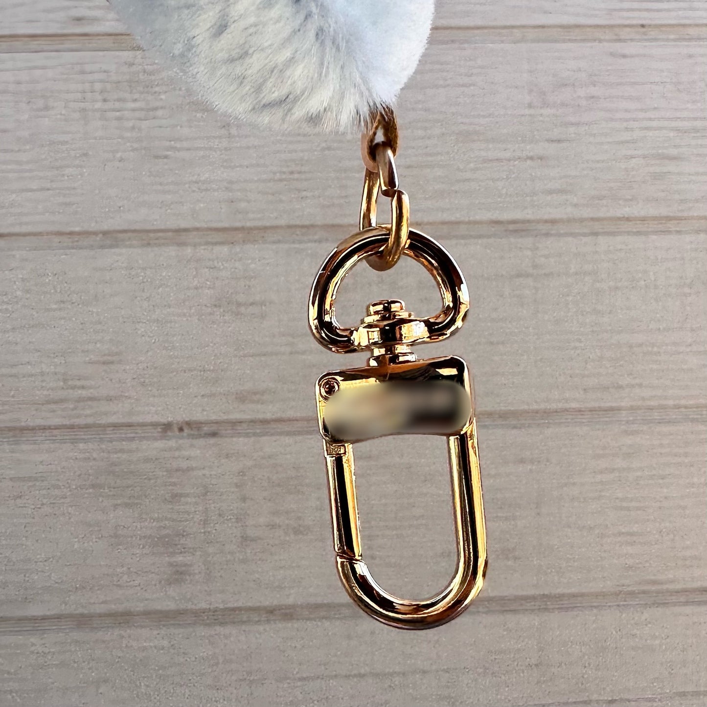 Light Blue Bag Charm