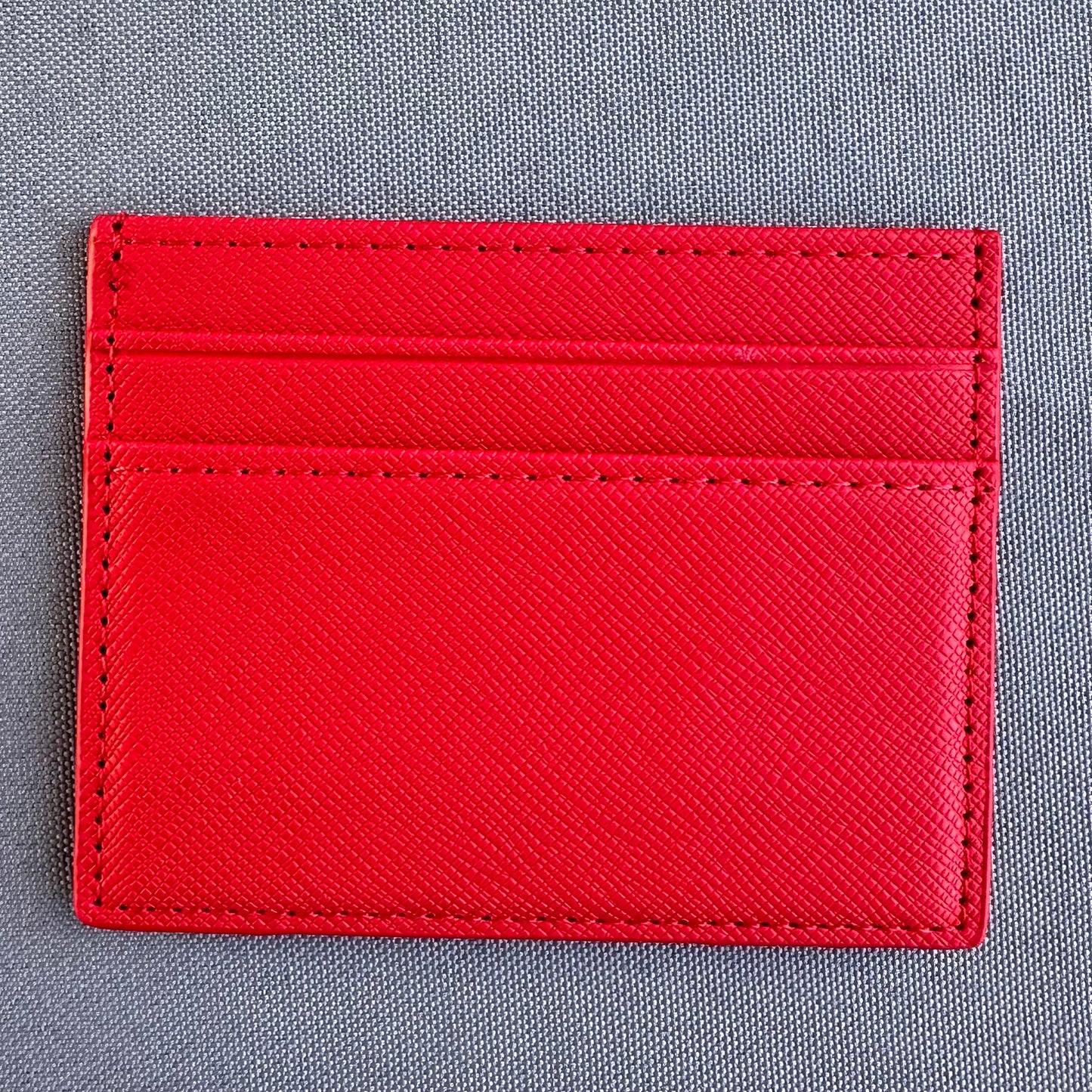Red P Card Holder