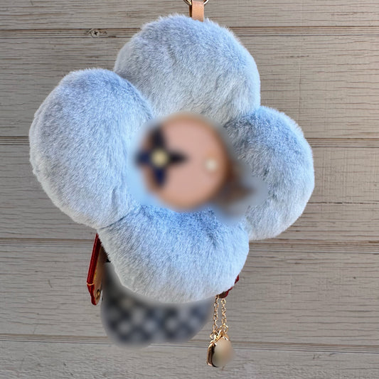 Light Blue Bag Charm