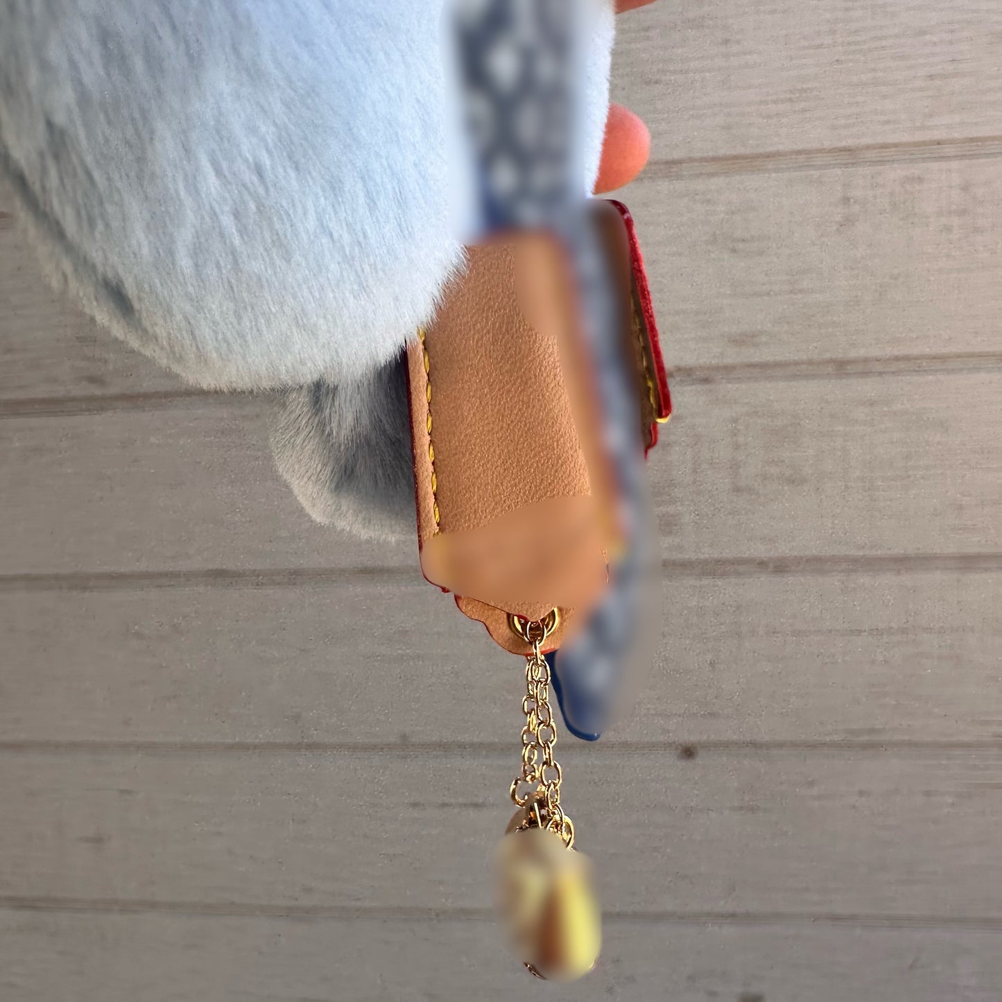 Light Blue Bag Charm