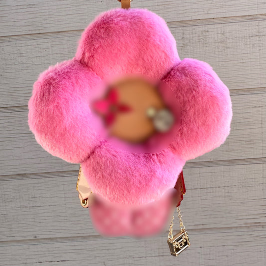 Pink Bag Charm