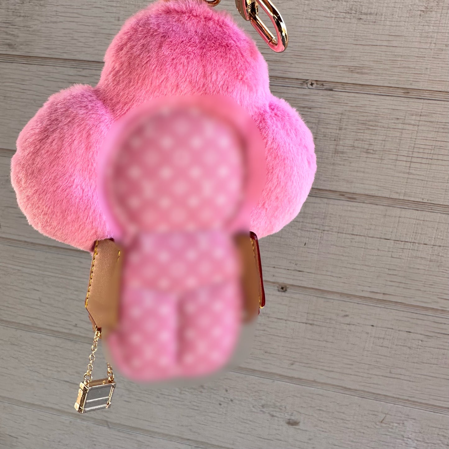 Pink Bag Charm