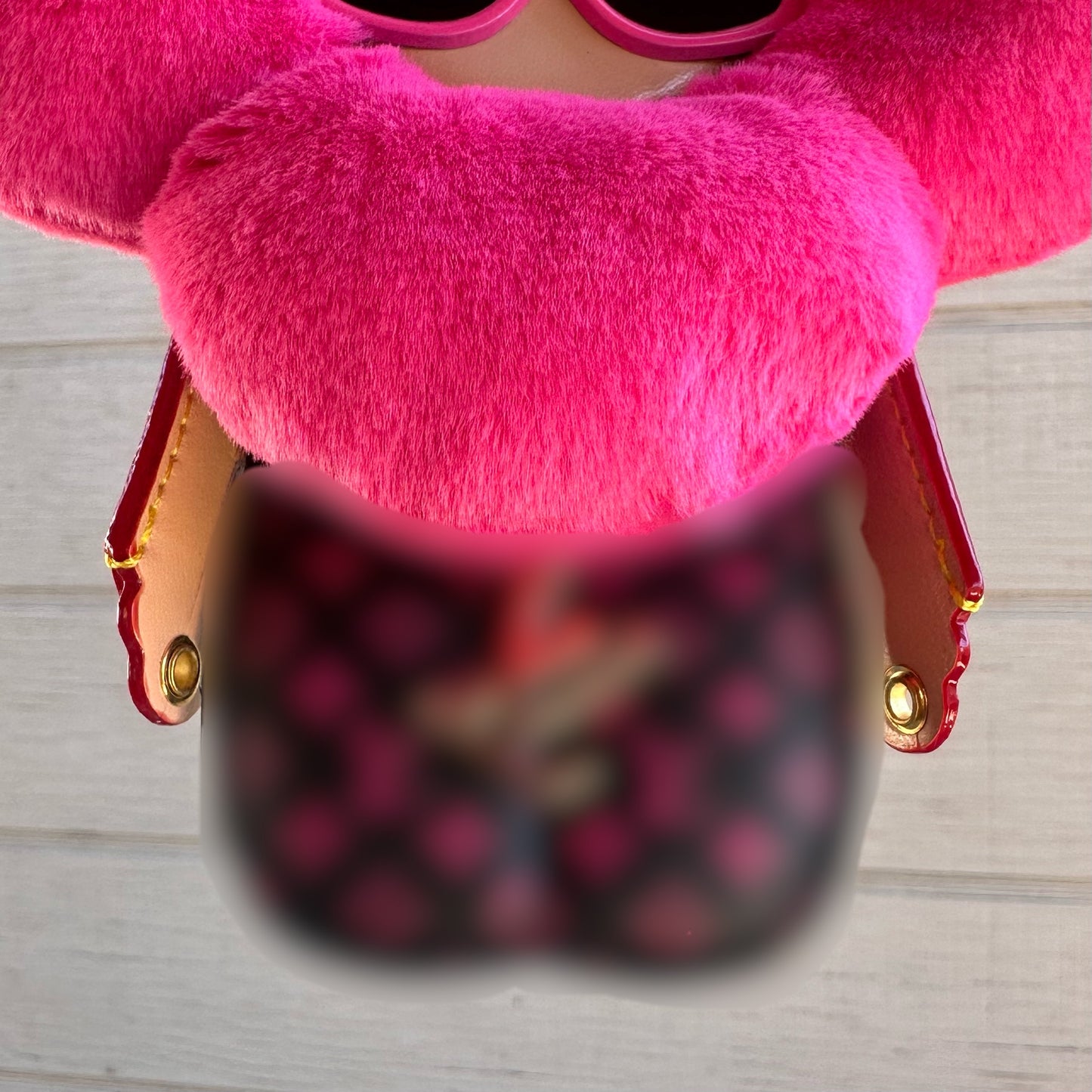 Fuchsia Sunglasses Bag Charm