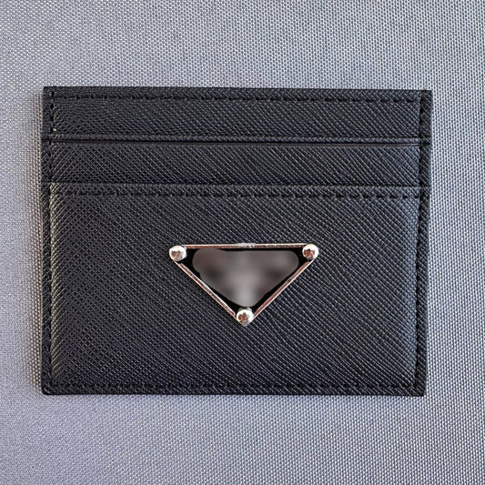 Black P Card Holder