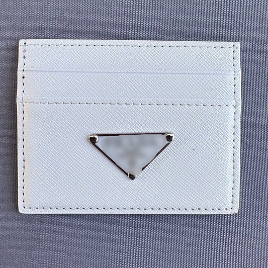 White P Card Holder