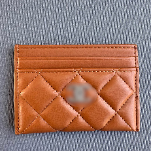 Brown Card Holder