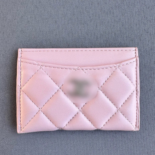 Pink Card Holder