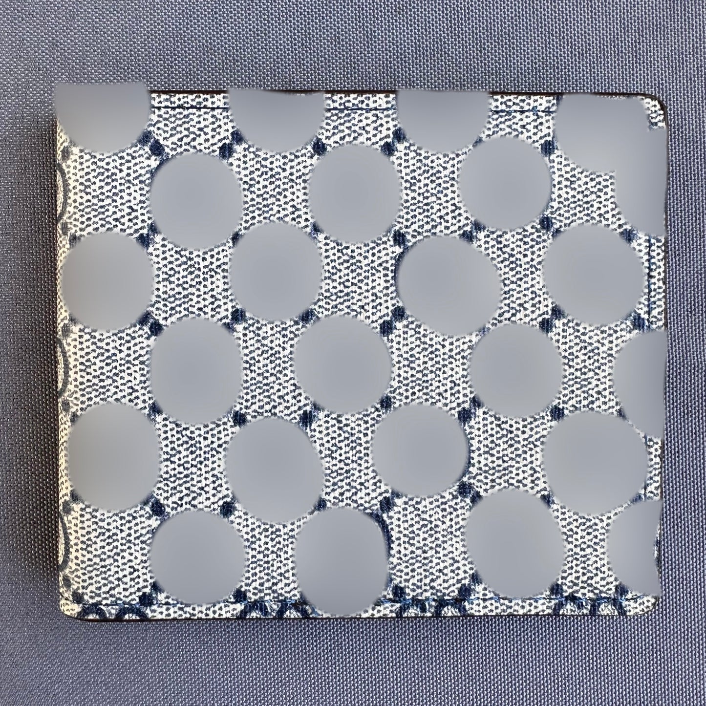 Blue Big G Bi-Fold Wallet
