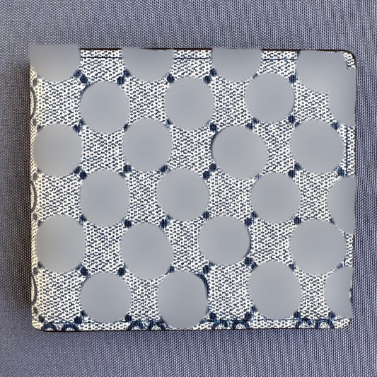 Blue Big G Bi-Fold Wallet